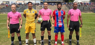 Felipe Fernandes de Lima ser o rbitro da continuidade da semifinal do campeonato Brumadinhense Srie A - 2025